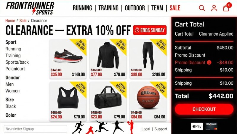 Sale-on-Sale Clearance Example